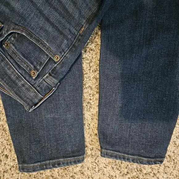 J.Crew Women's High Rise Skinny Jeans Dark Wash Stretch Denim Sz 26 - Picture 6 of 8